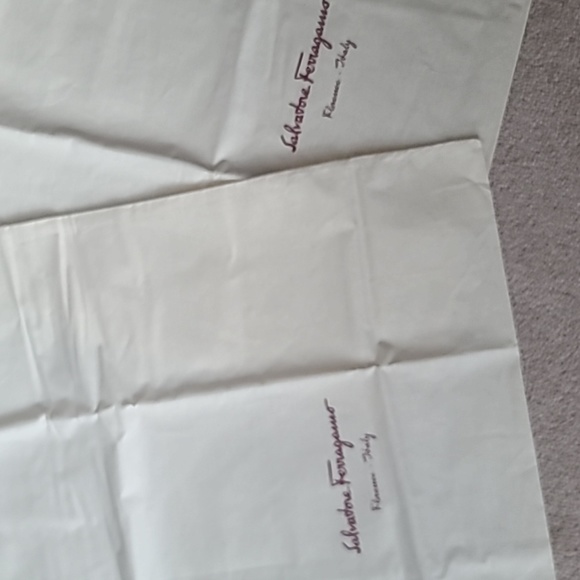 New Salvatore Ferragamo boots dust bags. - Picture 3 of 3